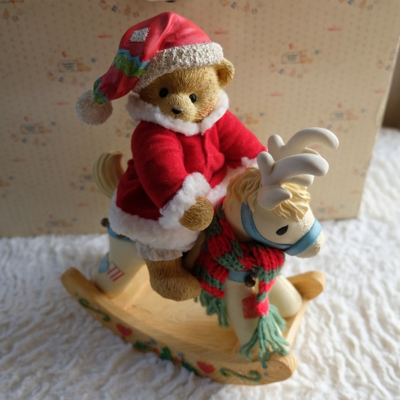 Cherished Teddies Other - Cherished Teddies Tis the Season for Deer Friends